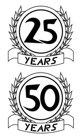 Annual emblemのイラスト素材