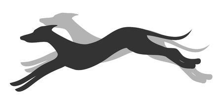 Speed dog iconのイラスト素材