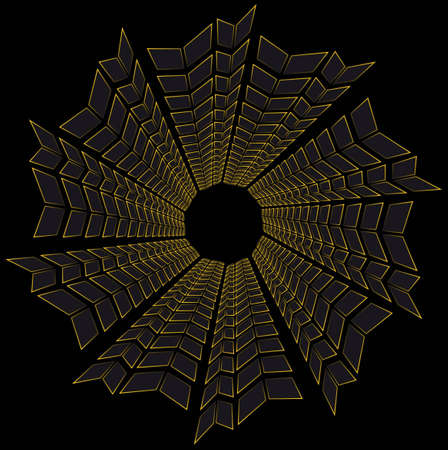 Hole background style のイラスト素材