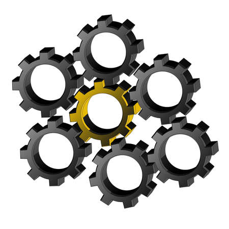 Nuts illustrationのイラスト素材