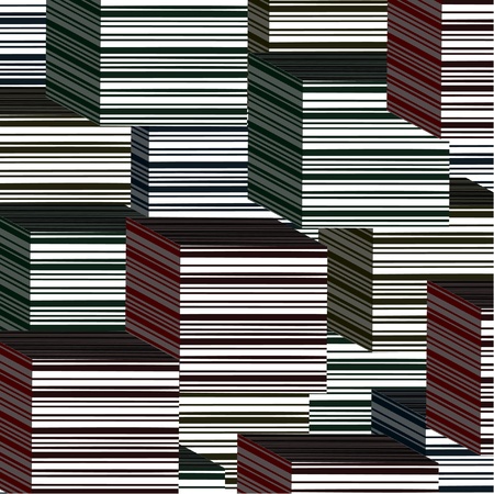 Cube art backgroundのイラスト素材