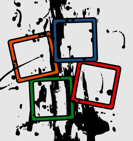 Black paint creative backgroundのイラスト素材