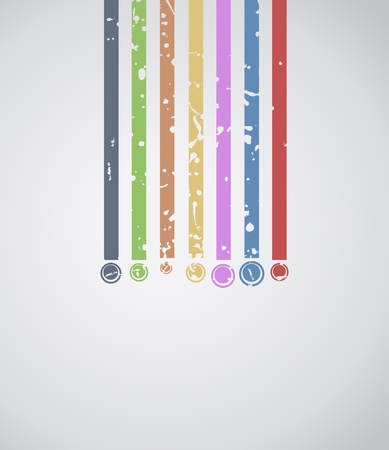 Color vertical backgroundのイラスト素材