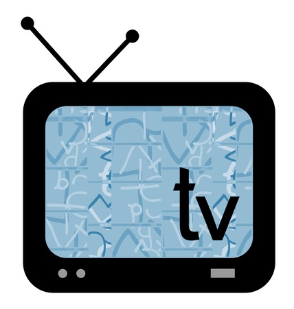 TV mediaのイラスト素材