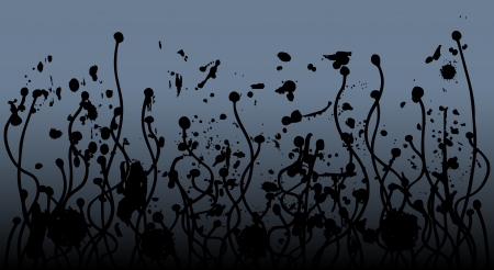 Art paint cardのイラスト素材