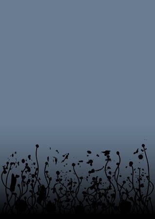 Dark paintのイラスト素材