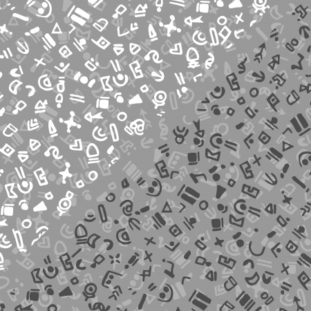 Creative mosaic artのイラスト素材