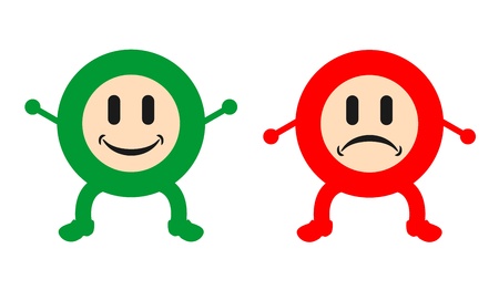 Two kidsのイラスト素材