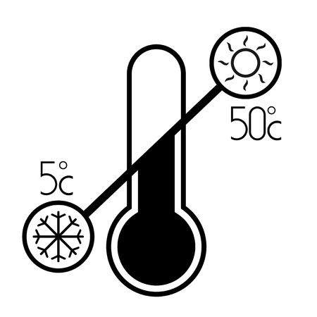 Temperature signのイラスト素材