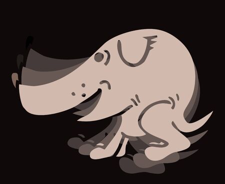 Motion petのイラスト素材