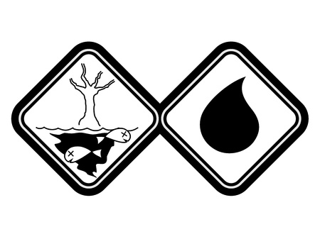 Pollution signのイラスト素材