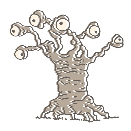 Eye treeのイラスト素材
