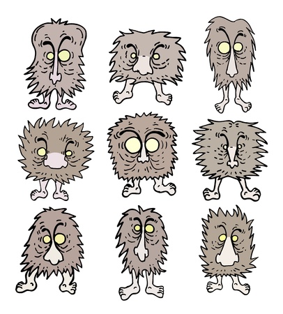 Monster collectionのイラスト素材