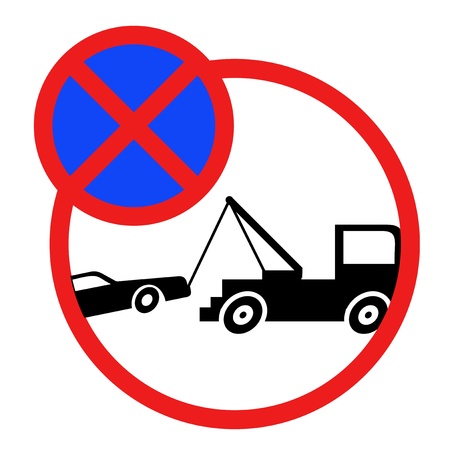 No parking signのイラスト素材