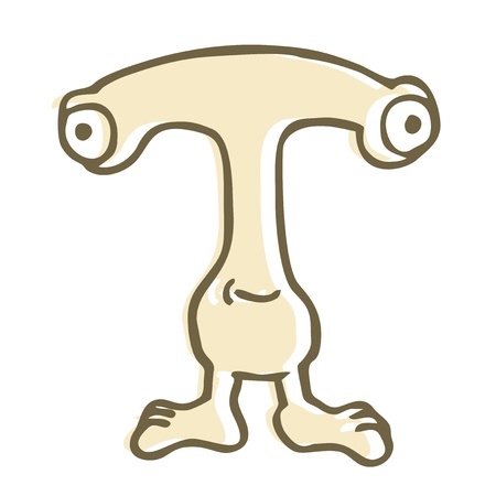 Funny bizarre animalのイラスト素材