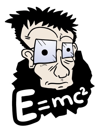 Science education manのイラスト素材