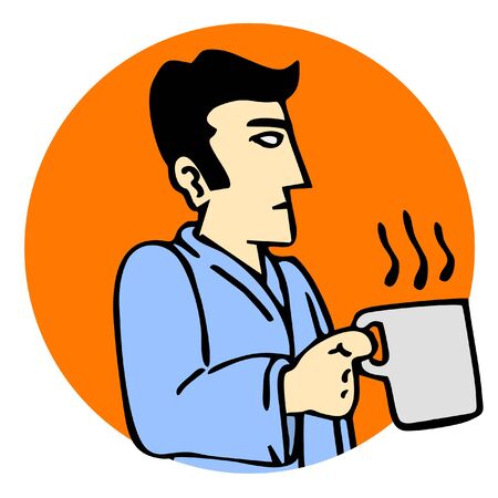 Coffe restaurant iconのイラスト素材
