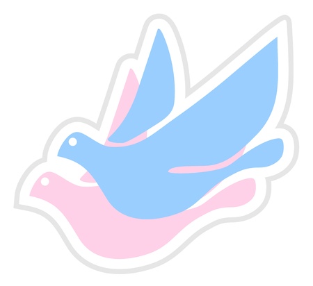 Love doveのイラスト素材