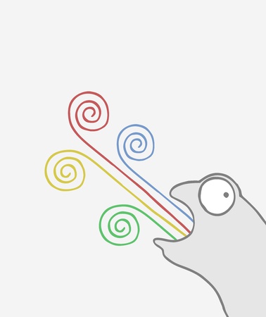 Art chameleonのイラスト素材