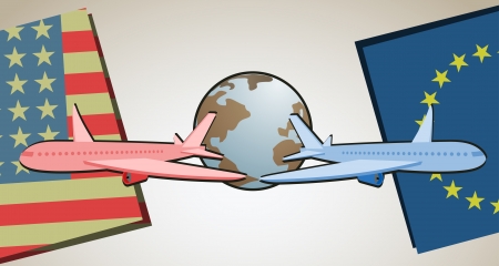 World travel styleのイラスト素材