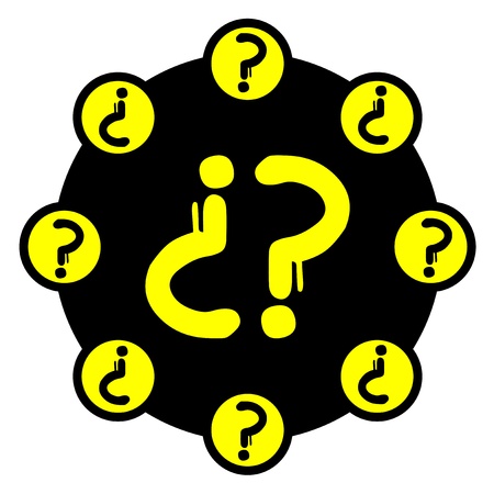 Quest iconのイラスト素材