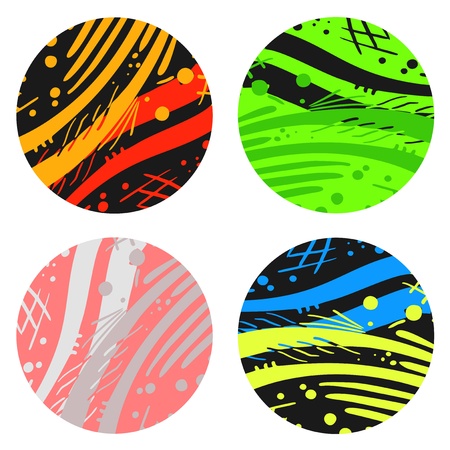 Art color circlesのイラスト素材