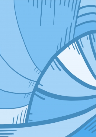 Blue art backgroundのイラスト素材