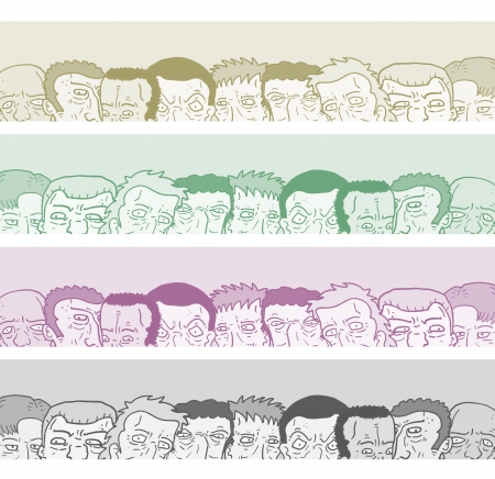 Color peopleのイラスト素材