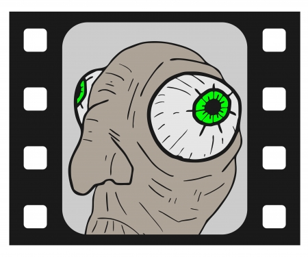 Ugly draw frameのイラスト素材