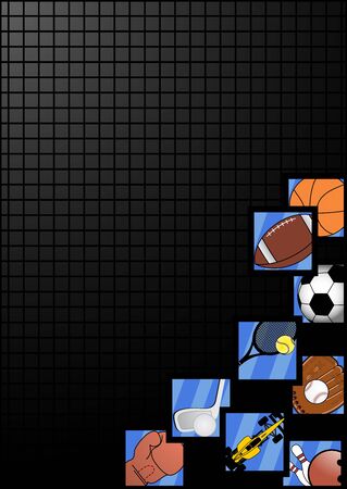 Elegant sport backgroundのイラスト素材