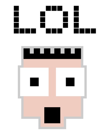 Lot of laughのイラスト素材