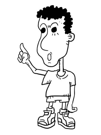 Child drawのイラスト素材