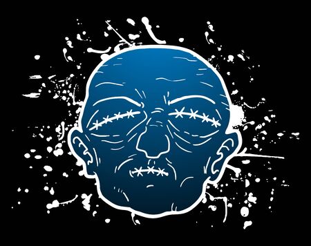 Old man maskのイラスト素材