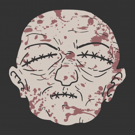 Murder faceのイラスト素材