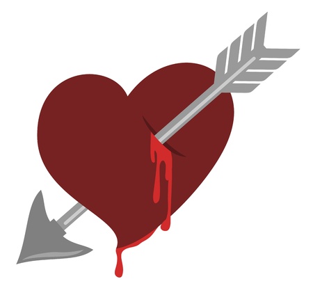 Valentine heart のイラスト素材