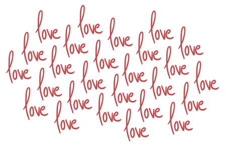 Love messageのイラスト素材