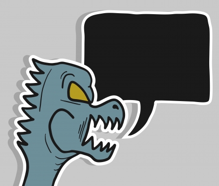Monster talkのイラスト素材