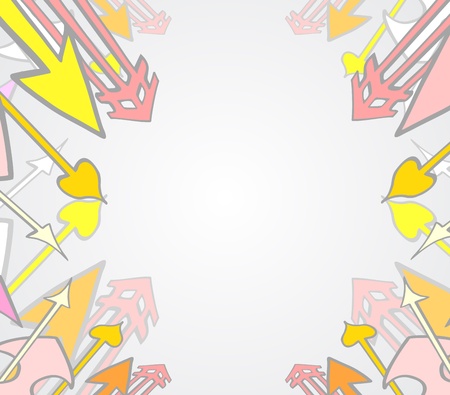 Creative art frame backgroundのイラスト素材