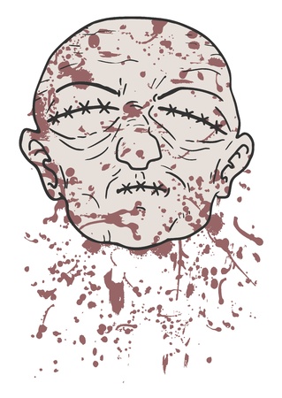 Halloween terror maskのイラスト素材