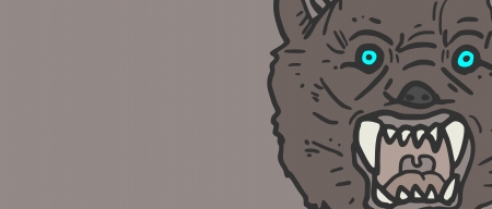 Rebel wolfのイラスト素材