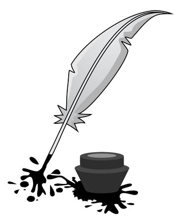 Paint black art libraryのイラスト素材