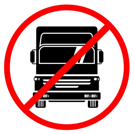 No truckのイラスト素材