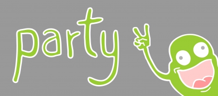 Smile partyのイラスト素材