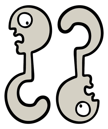 Questionのイラスト素材