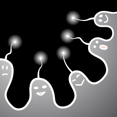 Creative light puppetsのイラスト素材