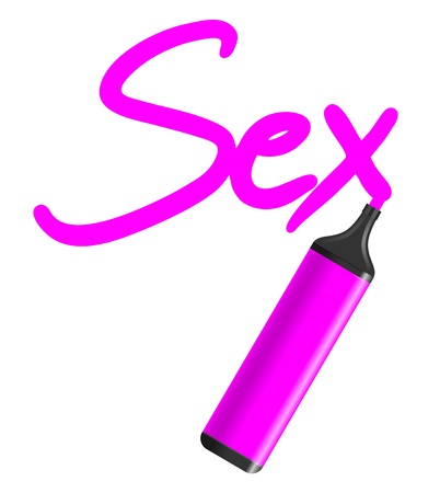 Sex messageのイラスト素材