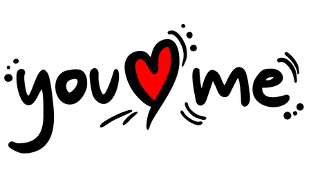 You love meのイラスト素材