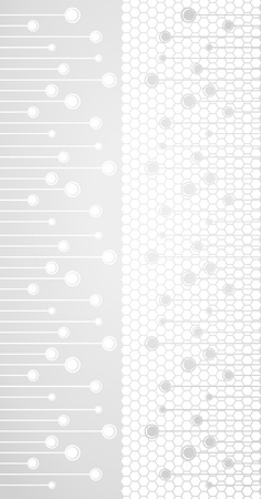 Verticlal vector bannerのイラスト素材