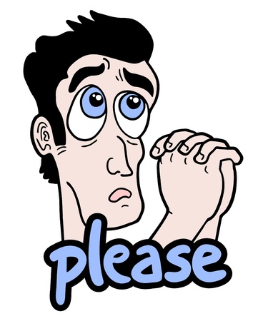 Please messageのイラスト素材