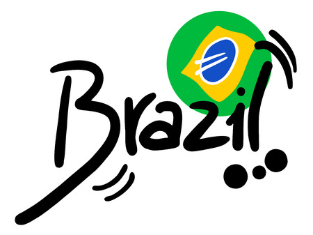Brazil iconのイラスト素材